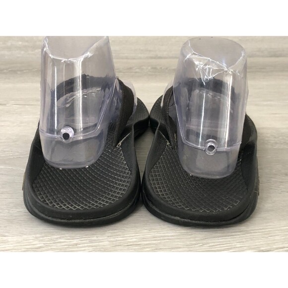 Chaco Flip EcoTread Women US 8 Black Synthetic Open Toe Slip-On Flip Flop Sandal - Picture 3 of 7